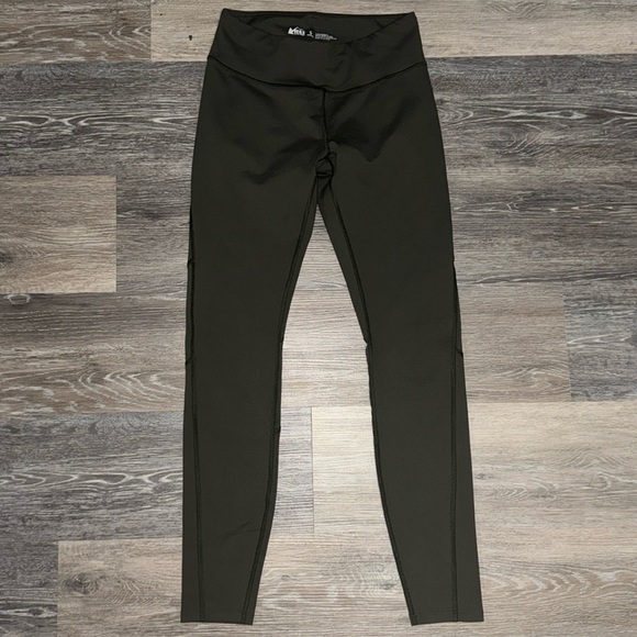 REI Green Athletic Leggings - Size Small - Picture 1 of 7